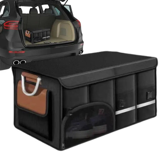 Faltbare Kofferraum-Aufbewahrungstasche Auto-Organizer** 36L/ 72L/ 110L**Kofferraum-Aufbewahrungsbox mit großer Kapazität zur Aufbewahrung und Ordnung im Auto-Innenraum