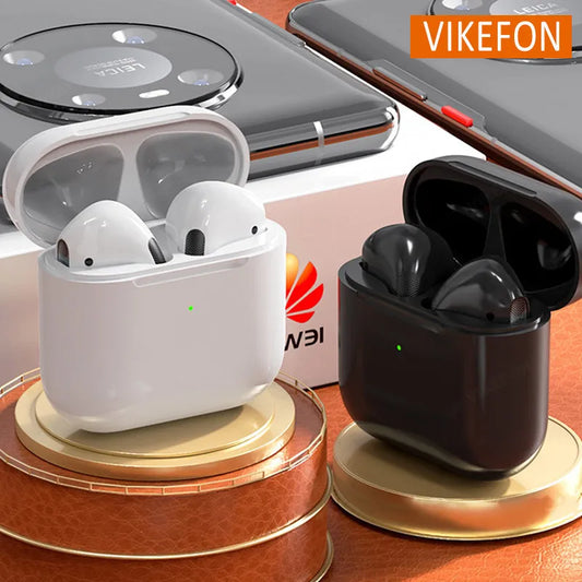 TWS Pro4 Bluetooth Earphones Wireless Earphones Mini Earphones Music Earphones for iOS Android Running Games in Ear Earphones