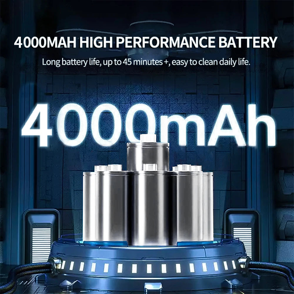Car Vacuum Cleaner 95000PA Strong Suction Handheld Wireless Vacuum Cleaning Blower 2 in 1 Portable Vacuum Cleaner For Car Home