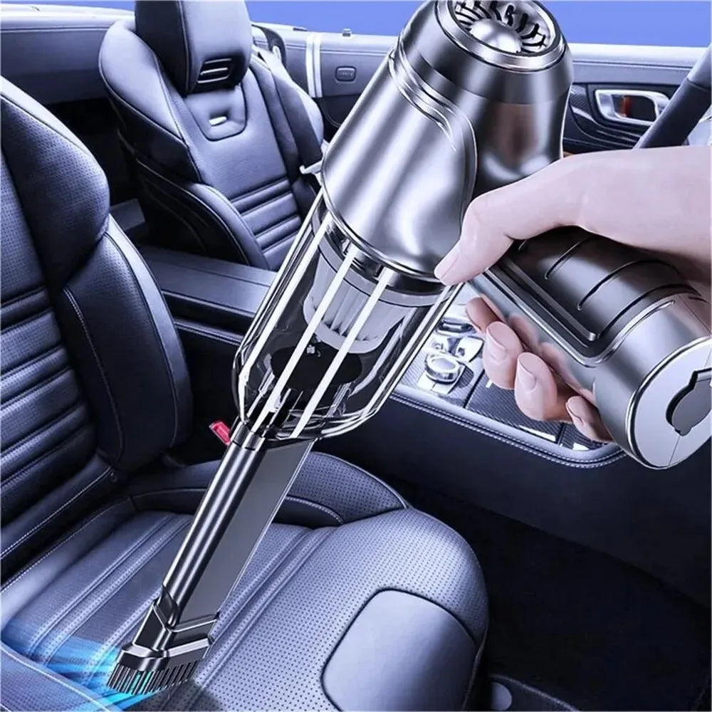 Car Vacuum Cleaner 95000PA Strong Suction Handheld Wireless Vacuum Cleaning Blower 2 in 1 Portable Vacuum Cleaner For Car Home