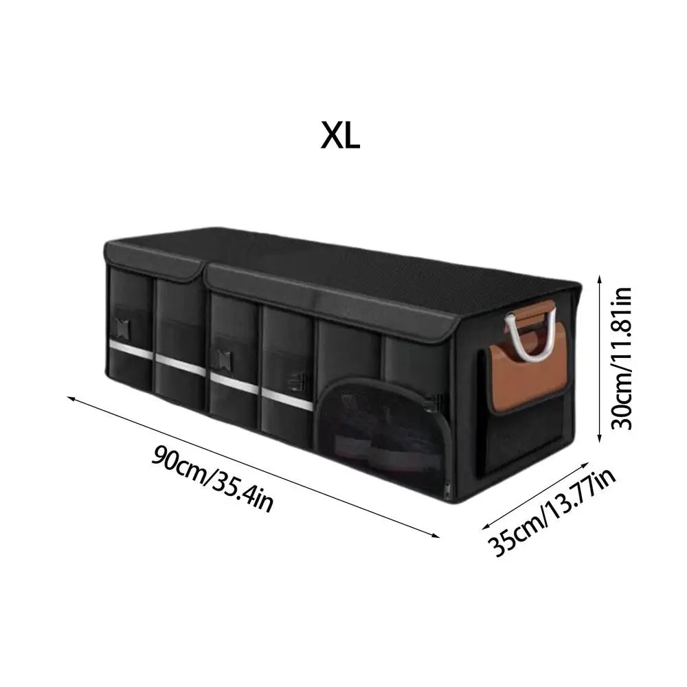 Faltbare Kofferraum-Aufbewahrungstasche Auto-Organizer** 36L/ 72L/ 110L**Kofferraum-Aufbewahrungsbox mit großer Kapazität zur Aufbewahrung und Ordnung im Auto-Innenraum
