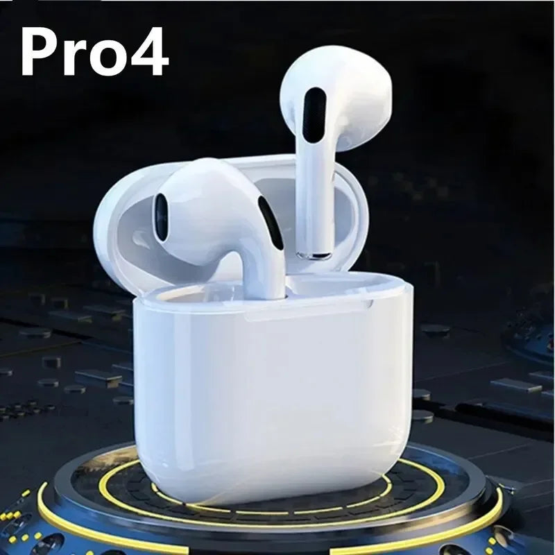 TWS Pro4 Bluetooth Earphones Wireless Earphones Mini Earphones Music Earphones for iOS Android Running Games in Ear Earphones