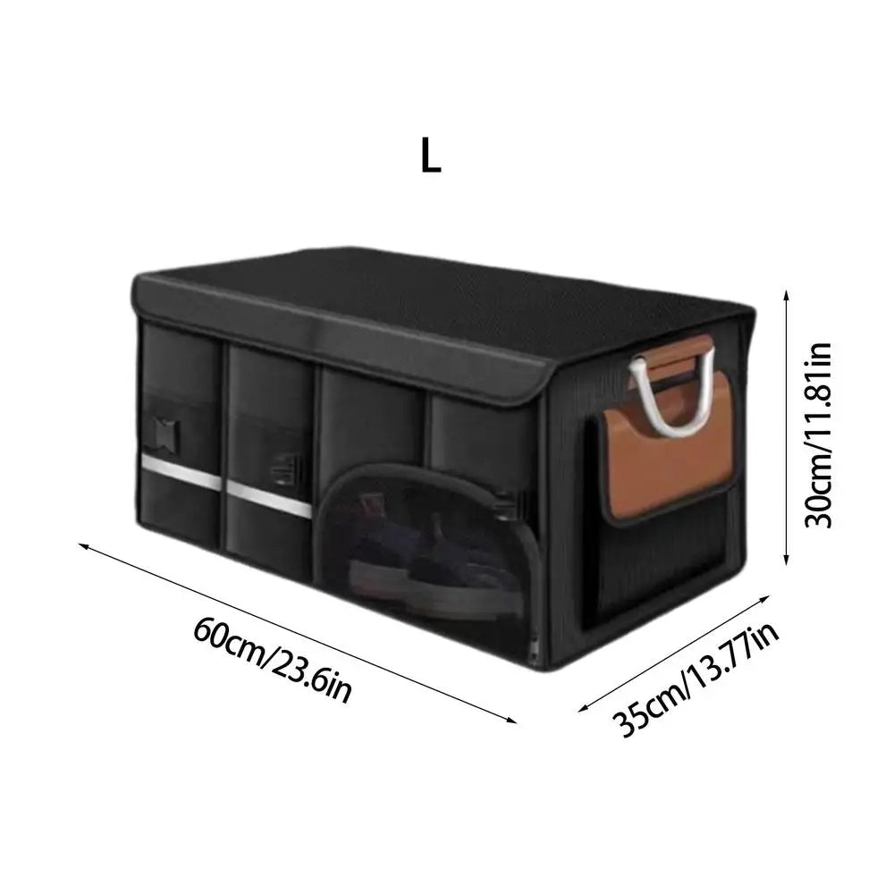 Faltbare Kofferraum-Aufbewahrungstasche Auto-Organizer** 36L/ 72L/ 110L**Kofferraum-Aufbewahrungsbox mit großer Kapazität zur Aufbewahrung und Ordnung im Auto-Innenraum