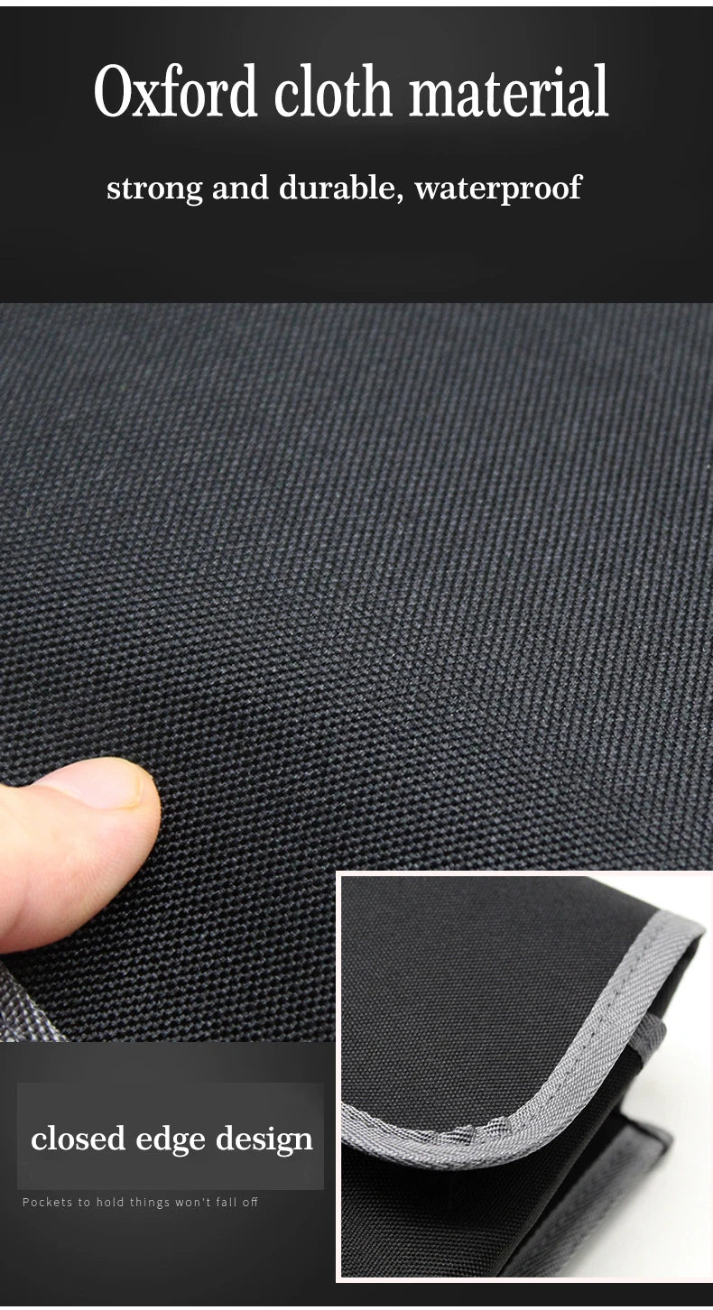 Car Trunk Organizer Backseat Storage Bag High Capacity Multi-use Oxford Car Seat Back Organizers Automobile Interior