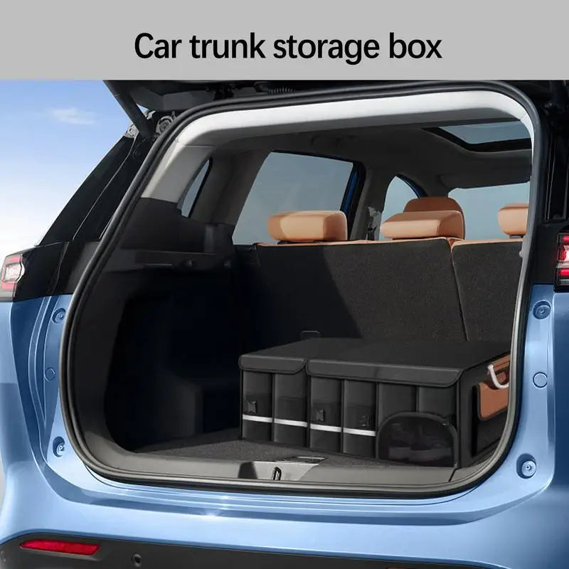 Faltbare Kofferraum-Aufbewahrungstasche Auto-Organizer** 36L/ 72L/ 110L**Kofferraum-Aufbewahrungsbox mit großer Kapazität zur Aufbewahrung und Ordnung im Auto-Innenraum